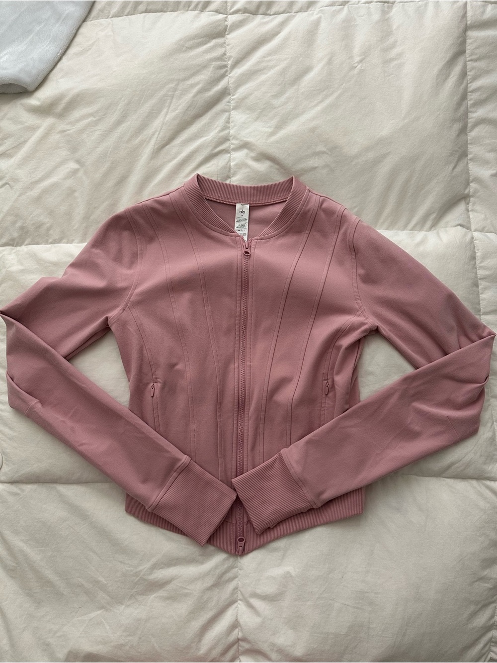 Alosoft Recharge Jacket- Vintage Pink